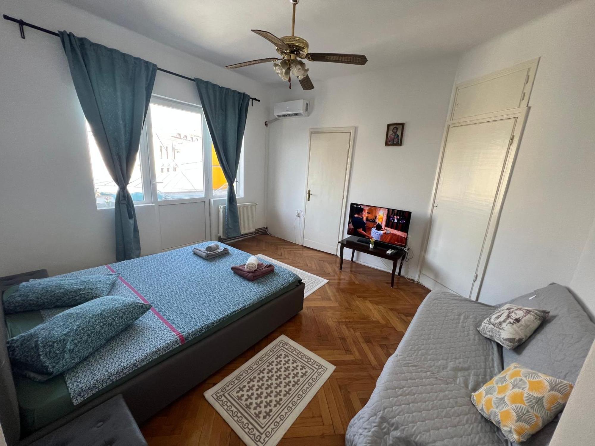 Unirii Downtown Apartment Bukarest Eksteriør billede